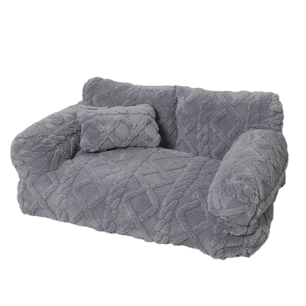 PawRelax™ Plush Bed 🐾 — Soft, Secure & Anxiety-Reducing
