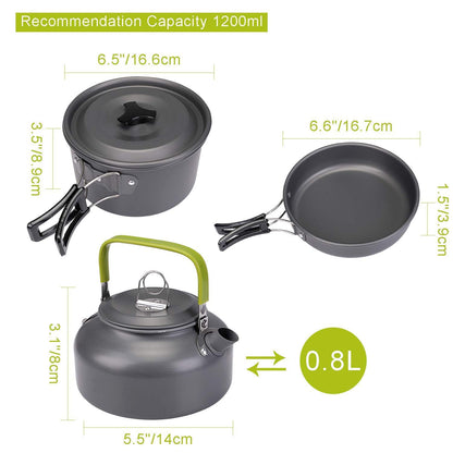 📢📢50% OFF !! ⏰Camping Gas Burner – 5800W, Piezo Ignition, Windproof 🔥