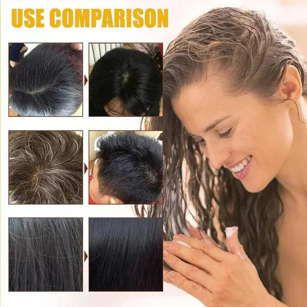 Japanese Long Lasting Natural Hair Dye Shampoo