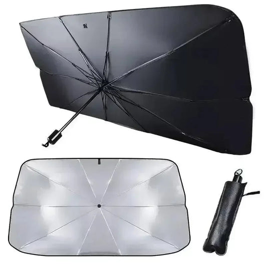 Car Sunshade for SUV & Hatchback – UV-Reflective Umbrella Fold Design