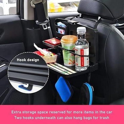 Car Travel Foldable Dining Food Tray Pack of 2