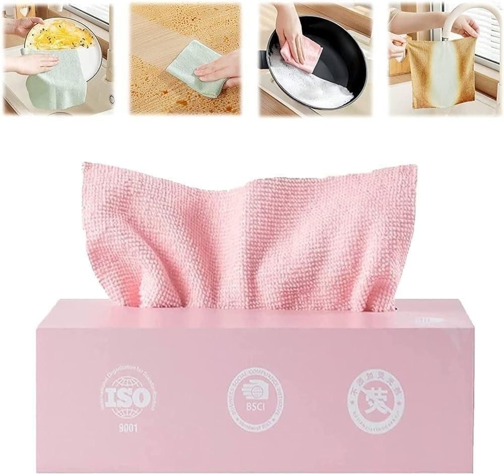 Microfiber Cleaning Cloth - 20 PCS (Pack of 1)