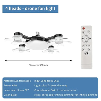 Socket Ceiling Fan Light