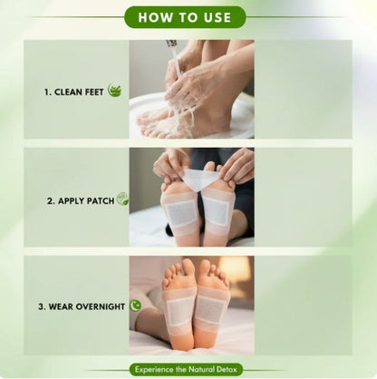 Herbal Giloy Foot Detox Patches - Buy 1 Get 1 Free | Style Elevate