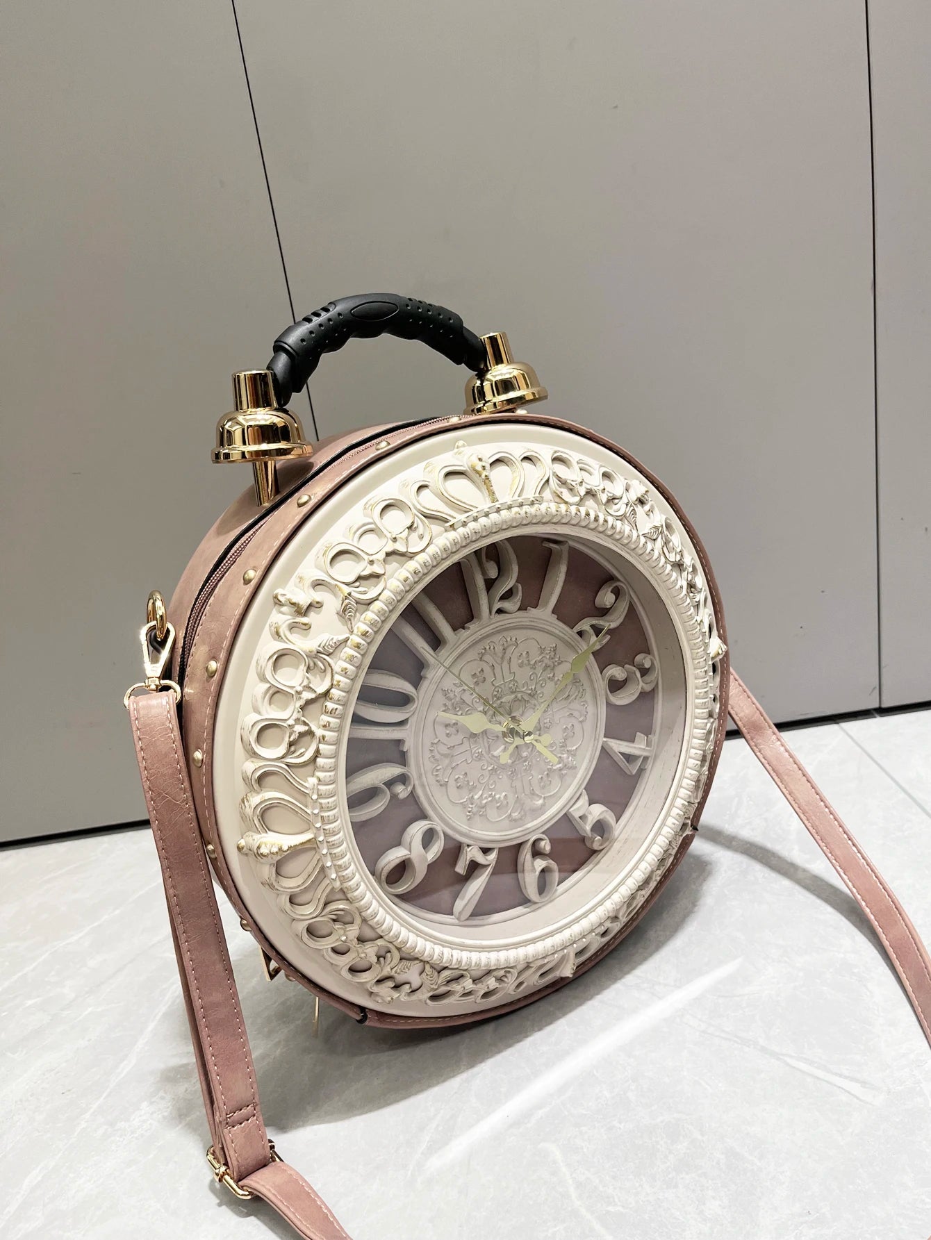 TimeLuxe™ Clock Bag ⏰👜 — Timeless Fashion, Everyday Elegance