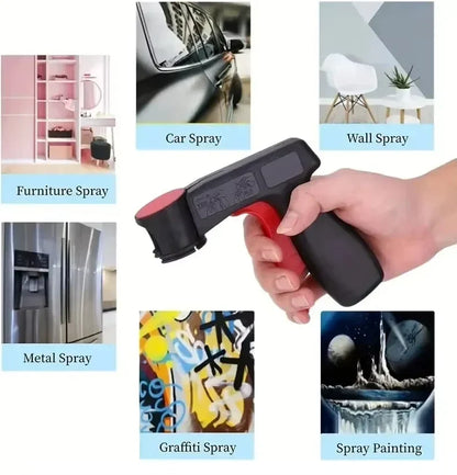 Universal Portable Spray Paint Handle | Reusable Aerosol Can Trigger Grip