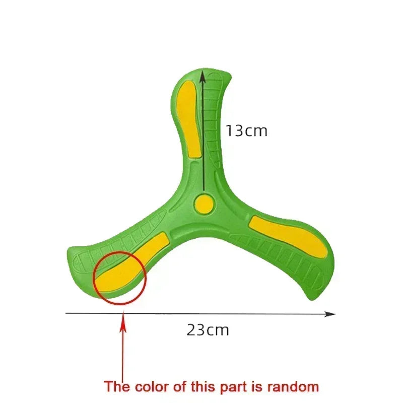 Soft Boomerang Flying Disc Set – 3 Pack Outdoor Fun