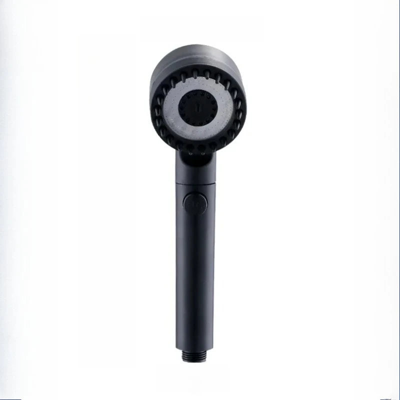 3-Mode Filtered Shower Head with 59" Hose & Massage Brush