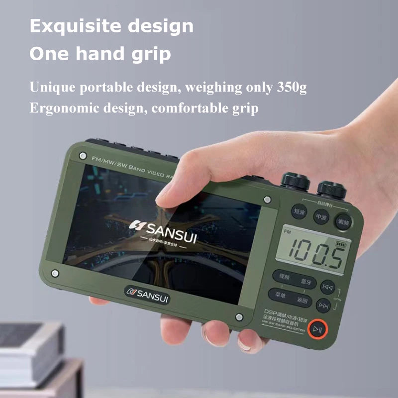 WaveSync™ Pocket Radio 📻✨ — Bluetooth Entertainment Anywhere