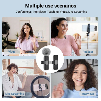 CreatorMic™ Air - Wireless Lavalier Microphone for Creators