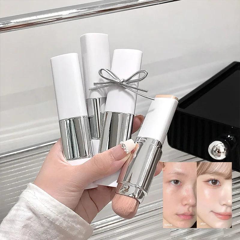 GlowBase™ Foundation Stick ✨ — Matte Concealer & Moisturizing Makeup Base