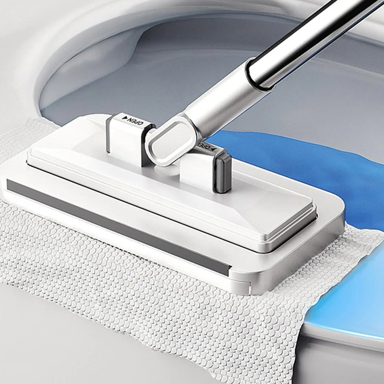 SwiftClean™ Mop 💧⚡ — Reach More, Clean Faster