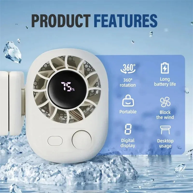 CoolClip™ Fan 🌬️✨ — 360° Cooling Anywhere