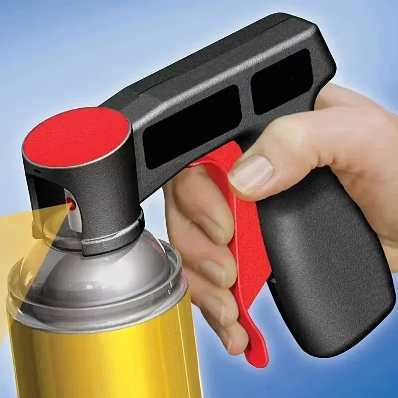 Universal Portable Spray Paint Handle | Reusable Aerosol Can Trigger Grip