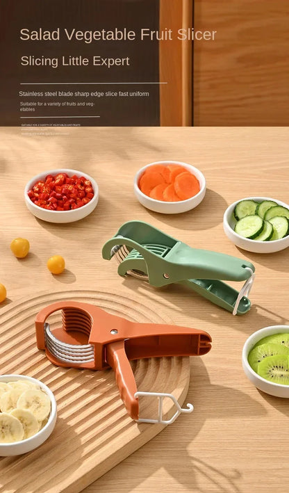 Kitchen Tools Stainless Steel Vegetable and Fruit Slicer