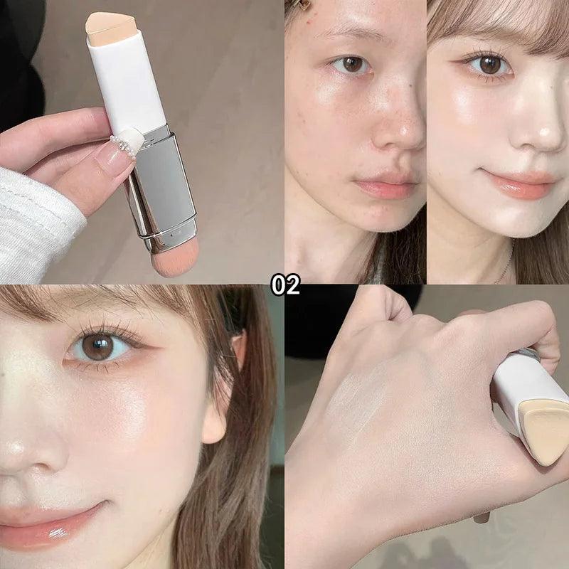 GlowBase™ Foundation Stick ✨ — Matte Concealer & Moisturizing Makeup Base