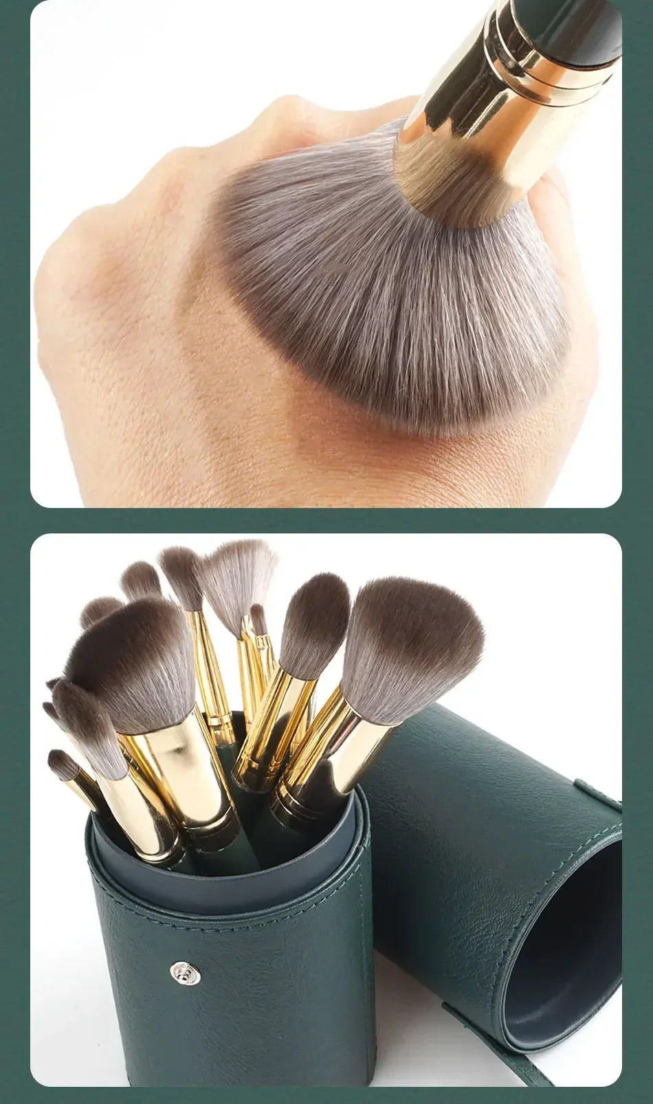 14-Piece Makeup Brush Set – Soft Fluffy Professional Beauty Brushes