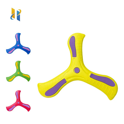 Soft Boomerang Flying Disc Set – 3 Pack Outdoor Fun