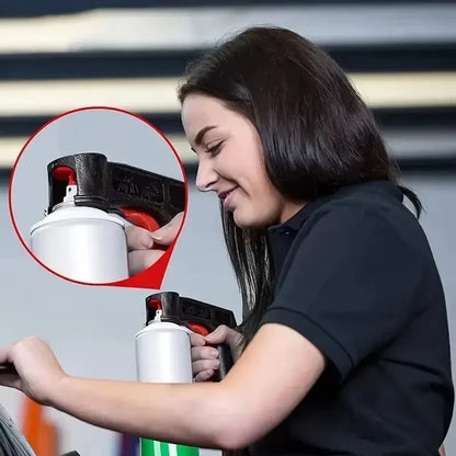Universal Portable Spray Paint Handle | Reusable Aerosol Can Trigger Grip