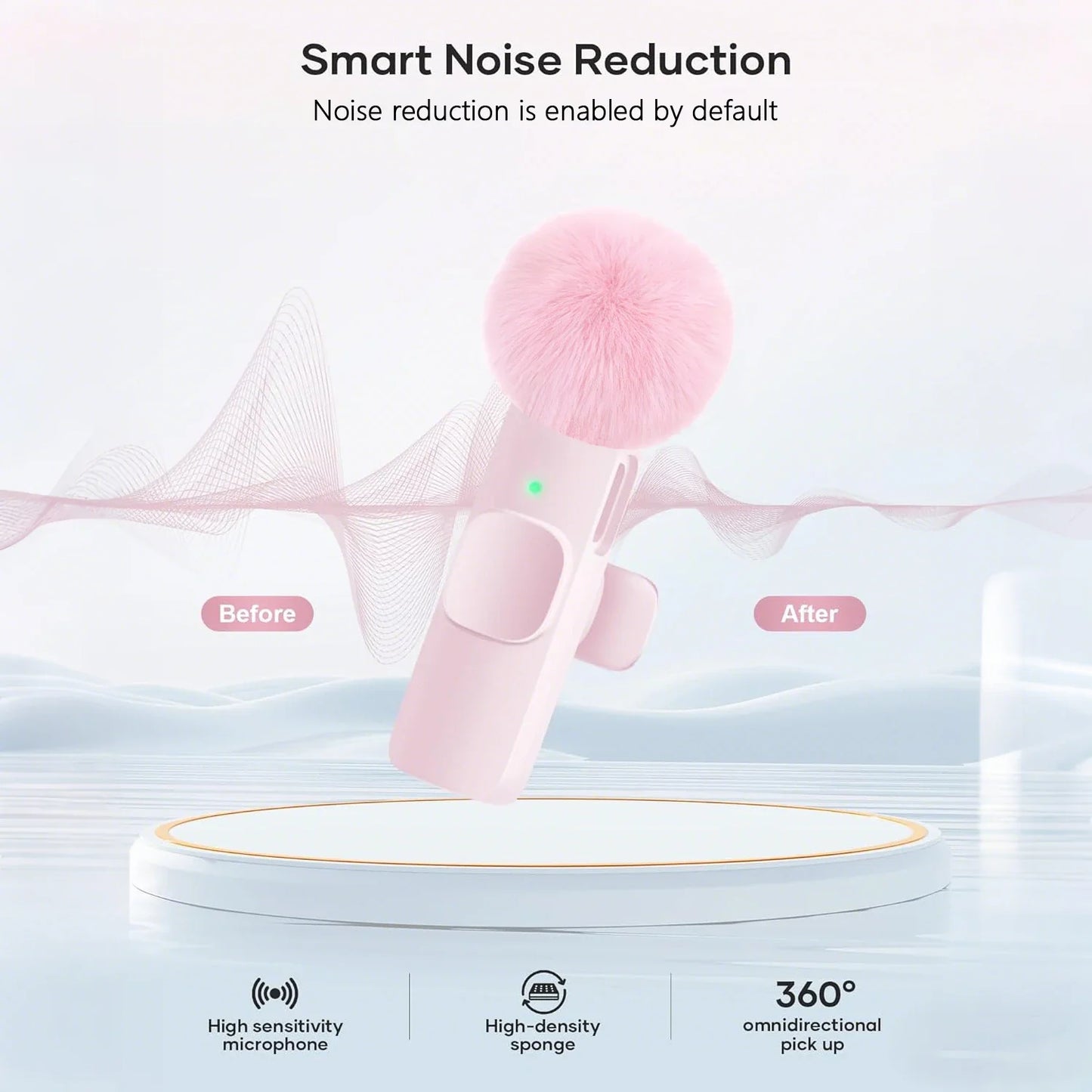 CreatorMic™ Air - Wireless Lavalier Microphone for Creators