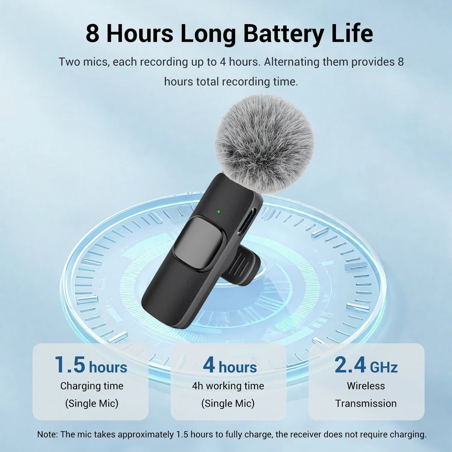 CreatorMic™ Air - Wireless Lavalier Microphone for Creators