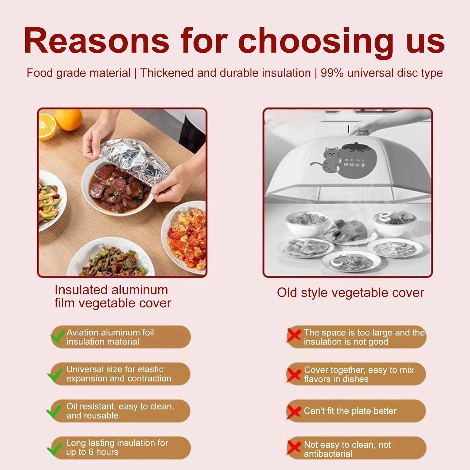 KitchenShield™ Food Covers 🏠✨ — Easy Cover, Easy Storage