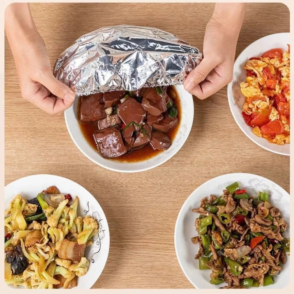 KitchenShield™ Food Covers 🏠✨ — Easy Cover, Easy Storage