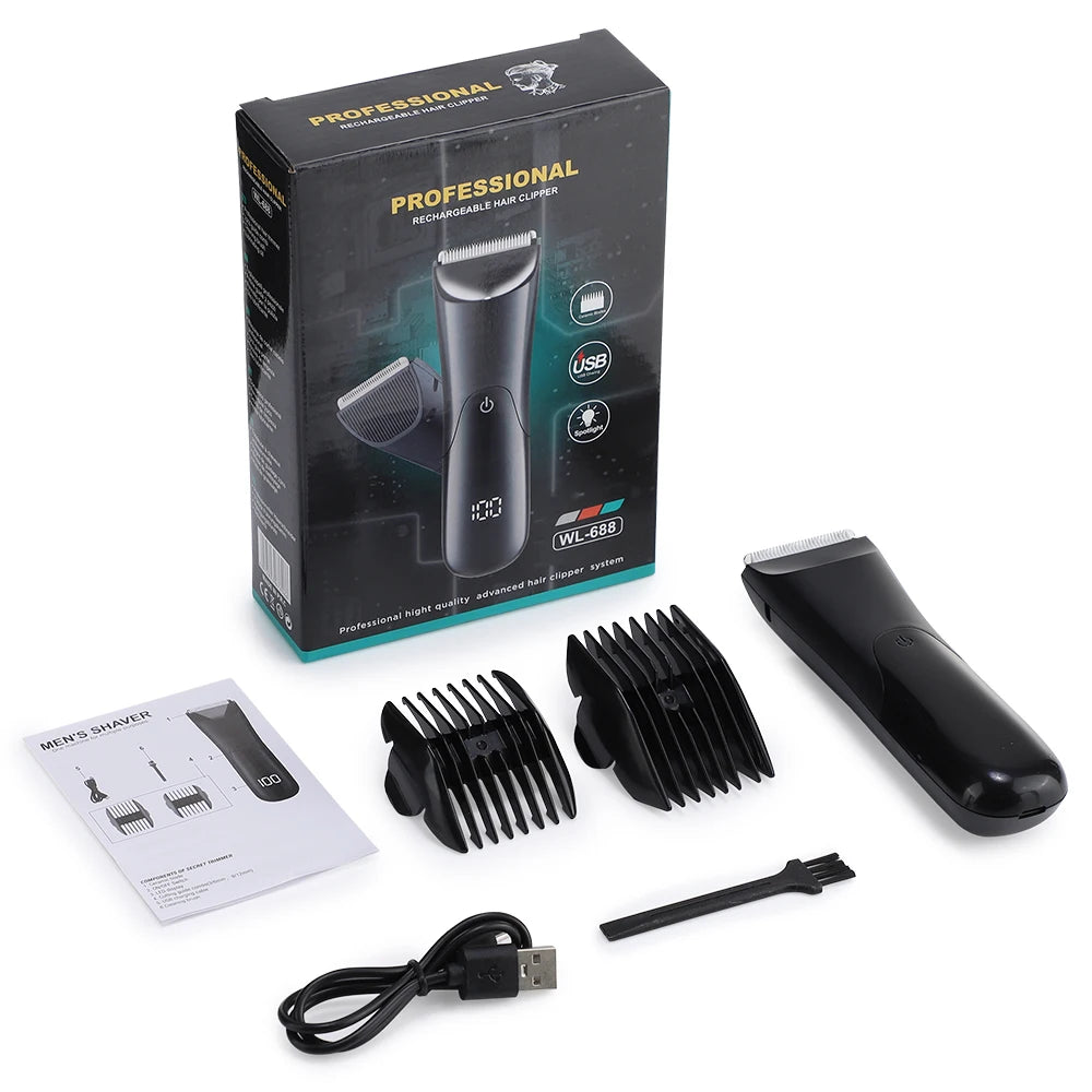 Smart Hair Clipper for Men with Beard