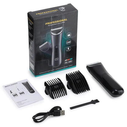 Smart Hair Clipper for Men with Beard