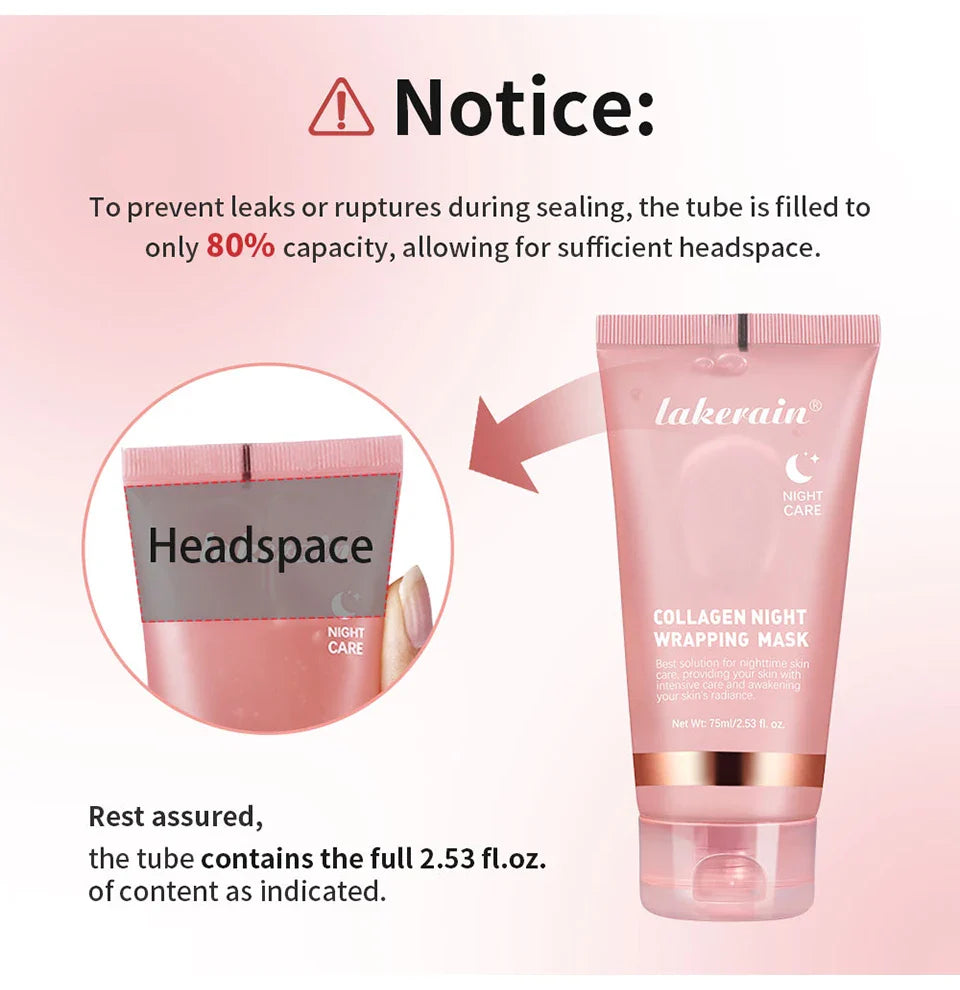 GlowSeal™ Collagen Wrapping Mask 🌙 — Firm, Tighten & Radiate Overnight