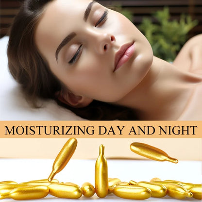 Vitamin E Serum Capsules, Single-Use Essence Capsules, Hydrating and Moisturizing Facial Skin 90 Capsules/Bottle - 1 Bottle