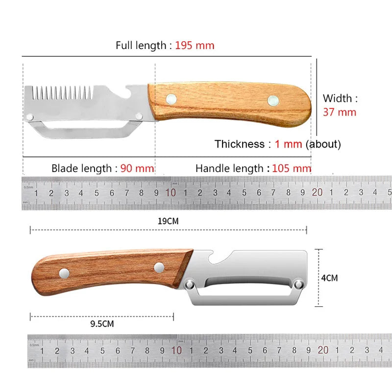 Stainless Steel Kitchen Vegetable Peeler