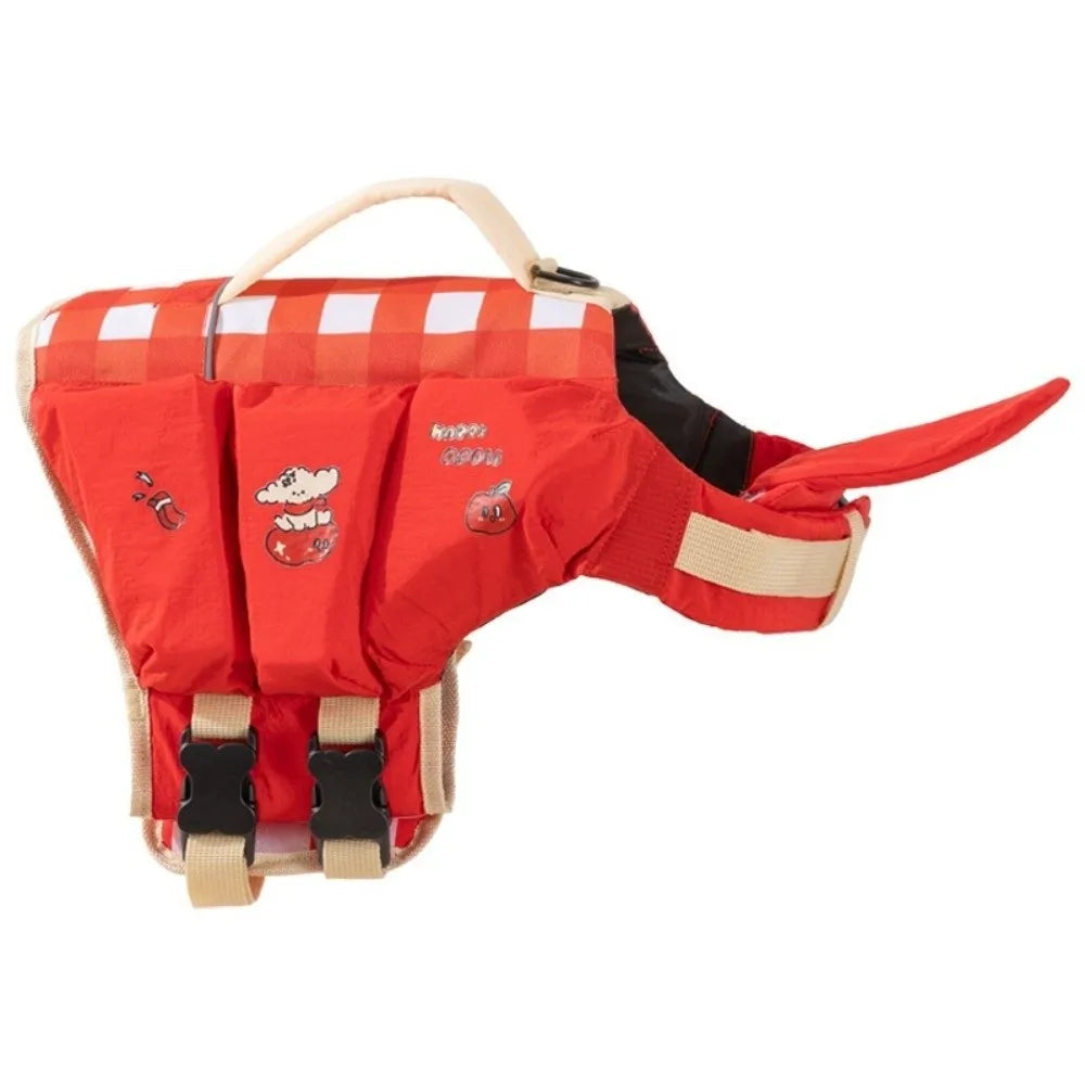PawFloat™ Pet Safety Vest 🌊🐾 – Head Support & Rescue Ready