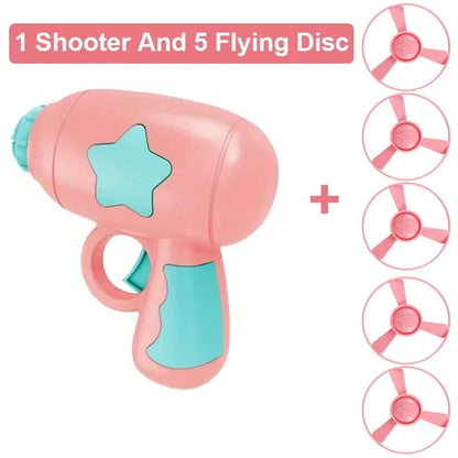 Interactive Cat Toy Flying Disc Launcher – Indoor Hunt & Play Gun