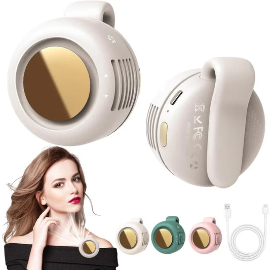Portable Mini Bladeless Clip-On Fan