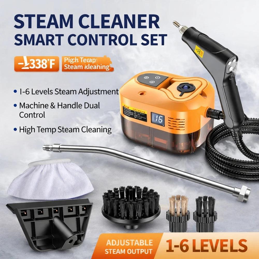 SteamForce™ Cleaner 💨✨ — Deep Clean with Powerful Steam