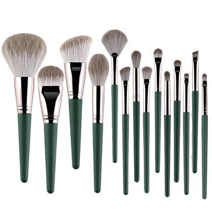14-Piece Makeup Brush Set – Soft Fluffy Professional Beauty Brushes