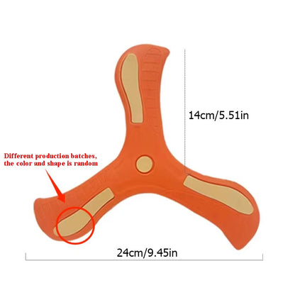 Soft Boomerang Flying Disc Set – 3 Pack Outdoor Fun