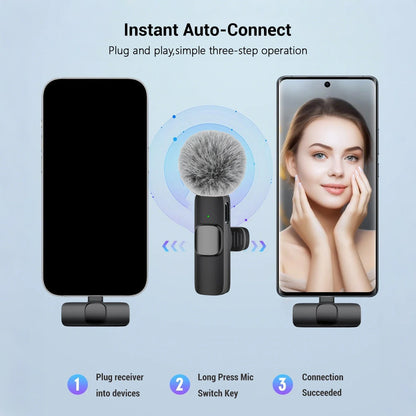 CreatorMic™ Air - Wireless Lavalier Microphone for Creators