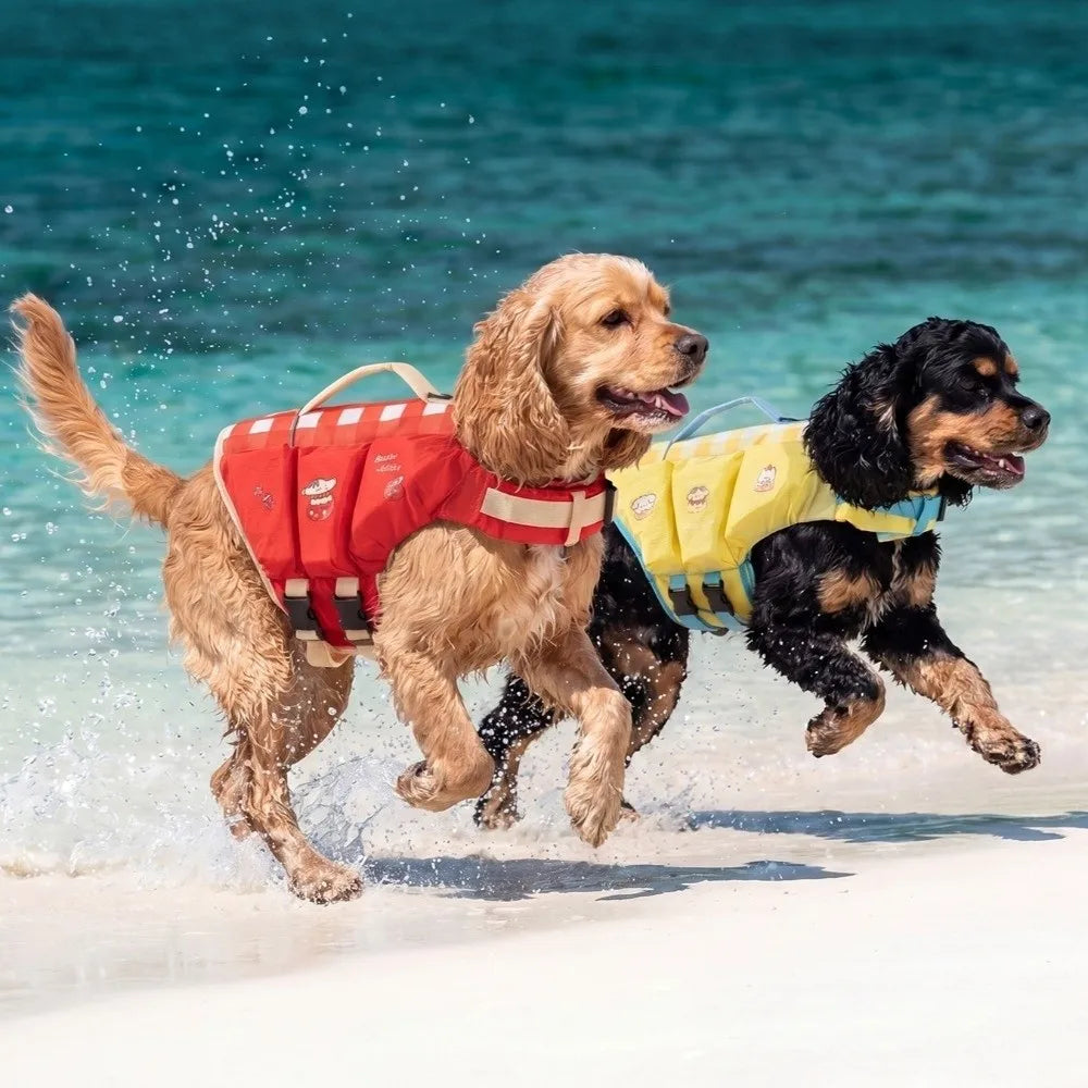 PawFloat™ Pet Safety Vest 🌊🐾 – Head Support & Rescue Ready
