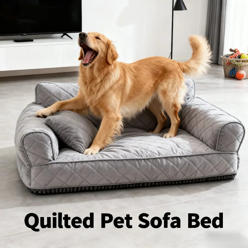 PawRelax™ Plush Bed 🐾 — Soft, Secure & Anxiety-Reducing