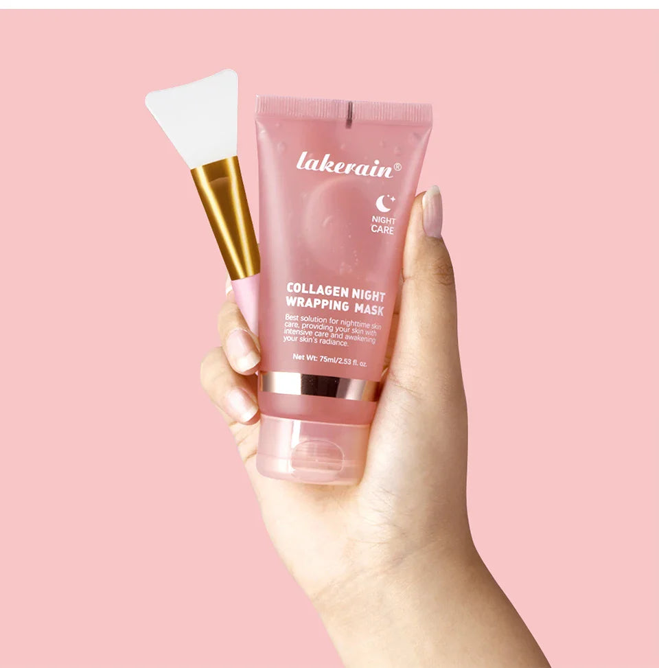 GlowSeal™ Collagen Wrapping Mask 🌙 — Firm, Tighten & Radiate Overnight