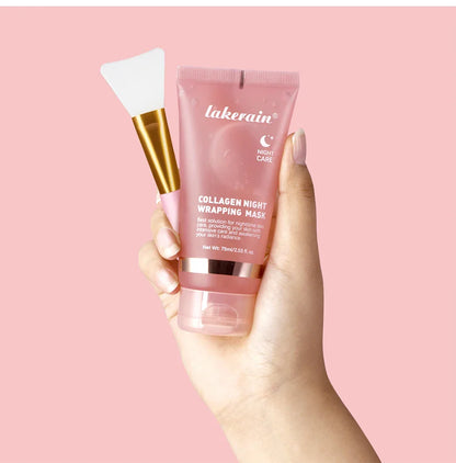 GlowSeal™ Collagen Wrapping Mask 🌙 — Firm, Tighten & Radiate Overnight