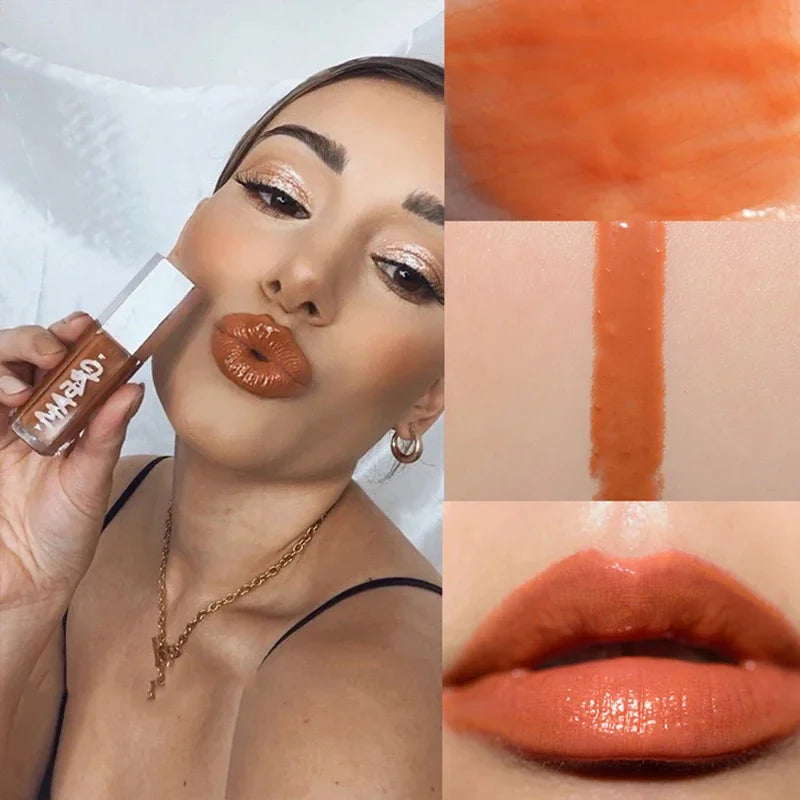 LushPout™ Glitter Lip Gloss 💋 — Plumping High-Shine Finish for Fuller Lips
