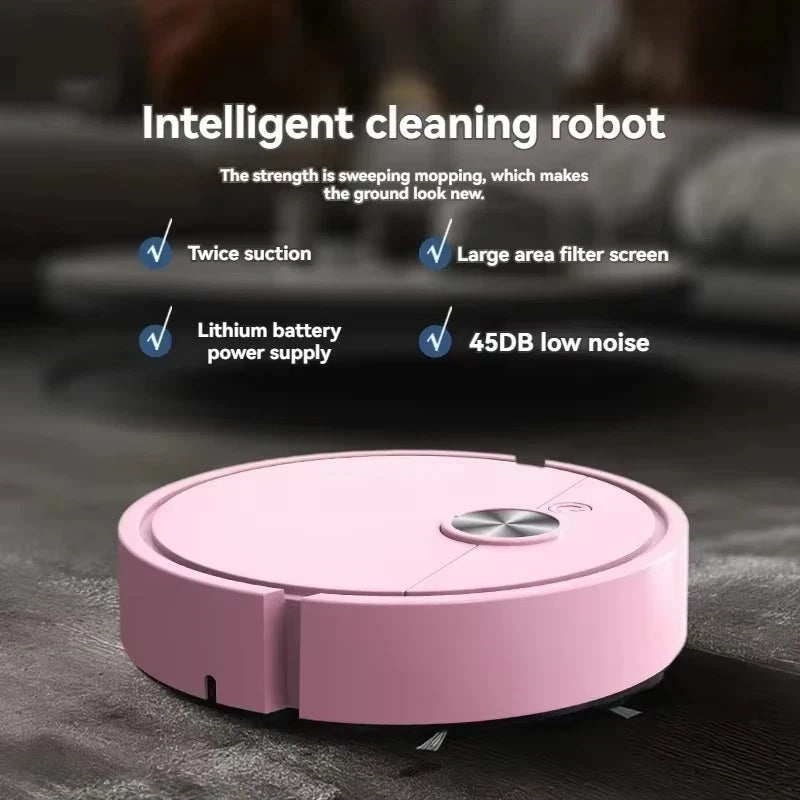 CleanBot™ Mini Vacuum 🤖✨ — Sweep, Vacuum & Mop in One