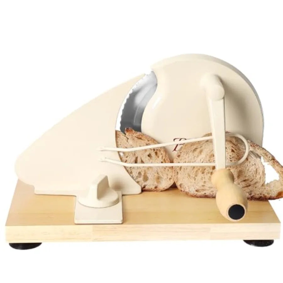CrankCut™ Bread Cutter 🔄 — Easy Hand-Crank Precision Slicing