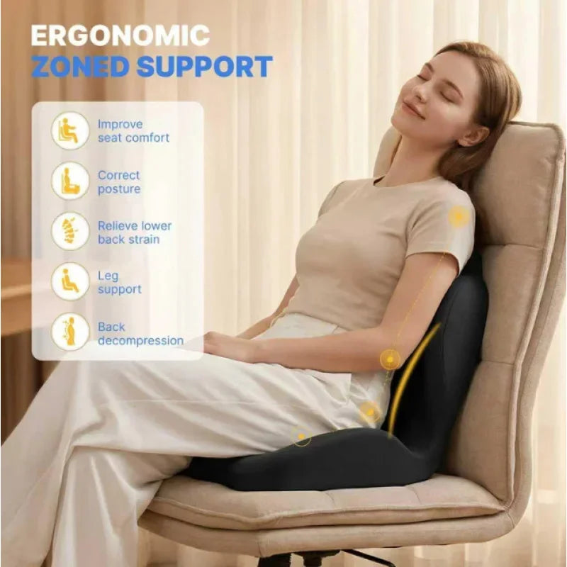 ComfortCore™ Seat Cushion 💺✨ — Ergonomic Support All Day
