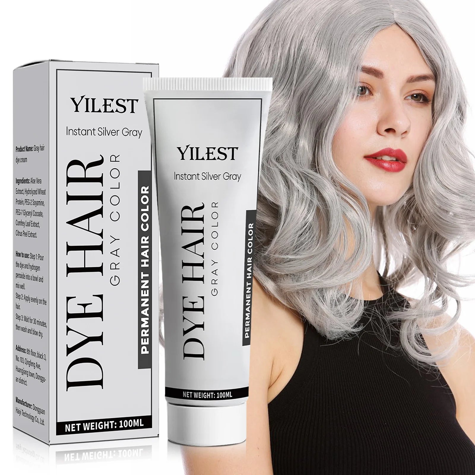 NatureTint™ Hair Dye Comb 🌿✨ — Cover Grays with Ease