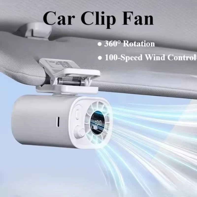 CoolClip™ Fan 🌬️✨ — 360° Cooling Anywhere