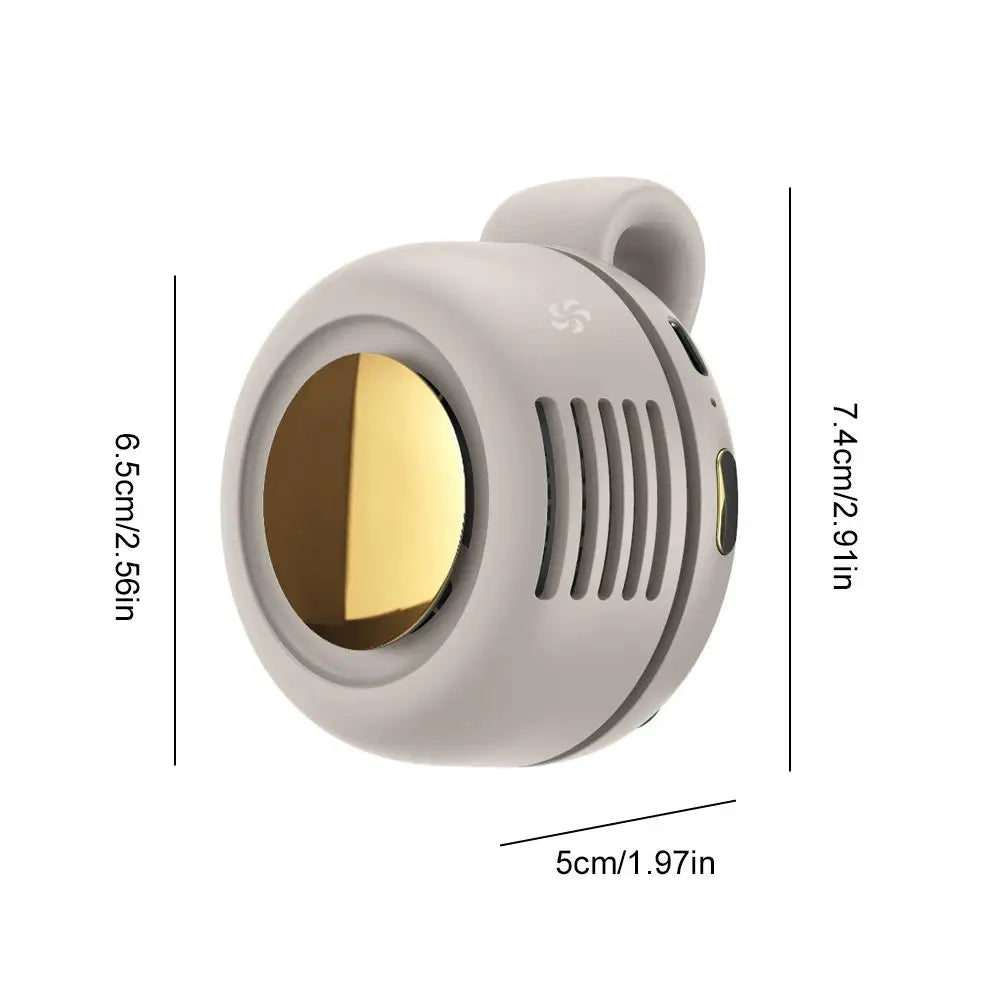 Portable Mini Bladeless Clip-On Fan